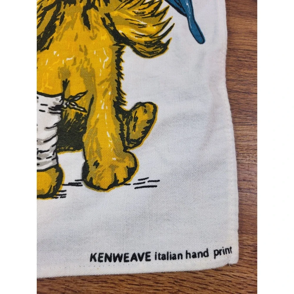 Vintage Veterinary Surgery Kenweave Tea Towel